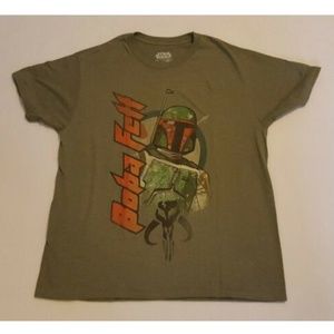 Men's Star Wars Boba Fett T-shirt Army Green